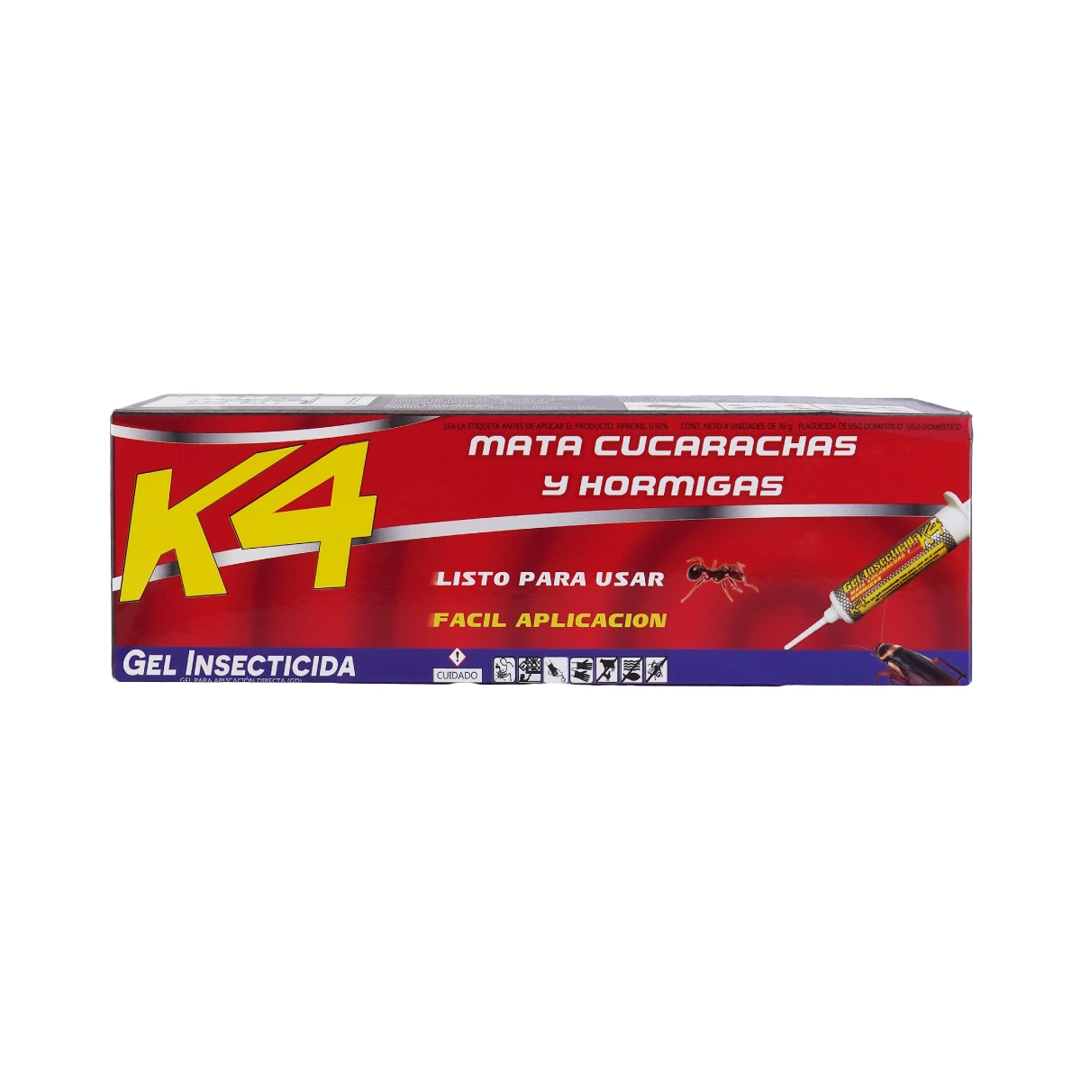 K4 Gel Insecticida para Cucarachas y Hormigas 3 GEL-INSECTICIDA-PARA-CUCARACHAS-Y-HORMIGAS-K4