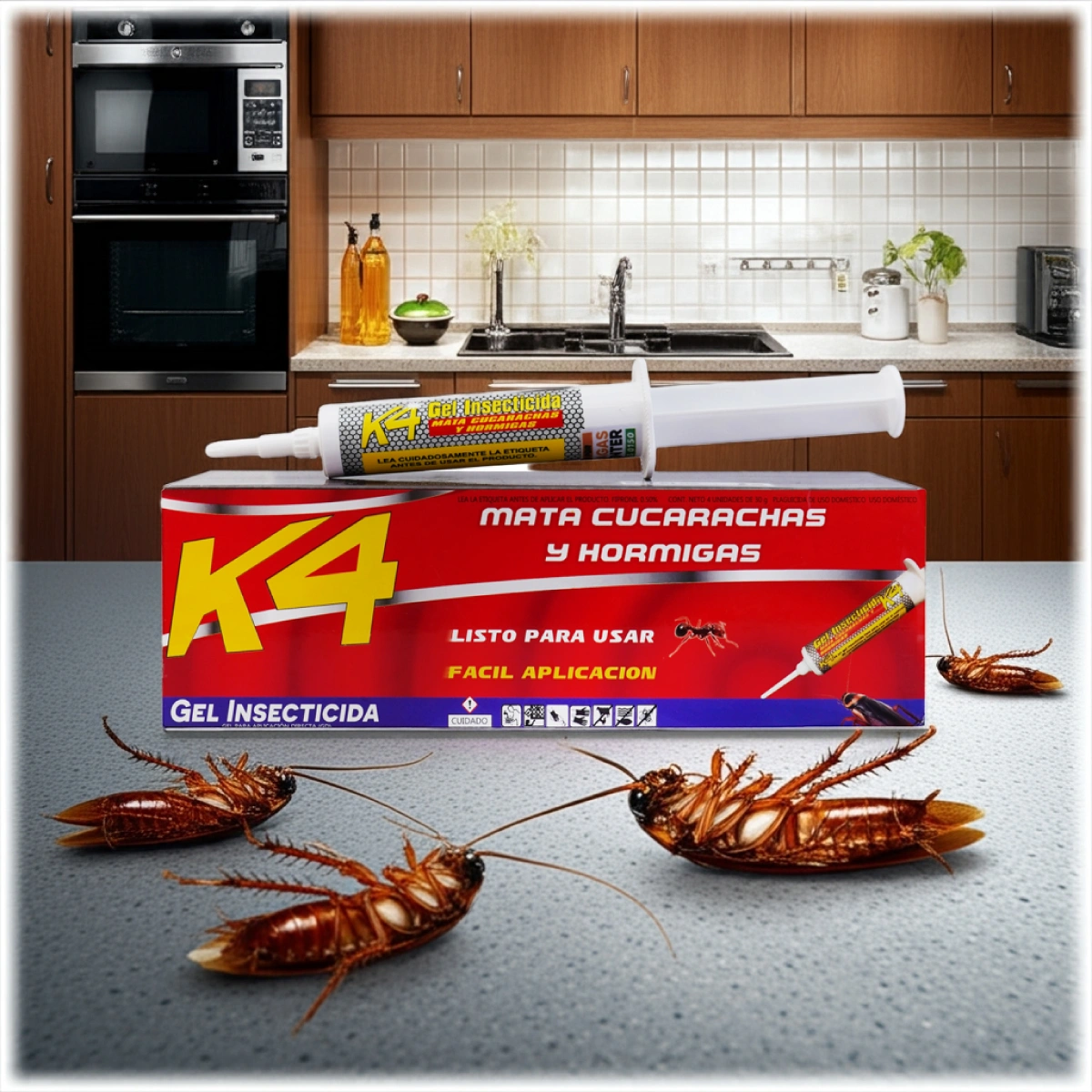 GEL K4 INSECTICIDA