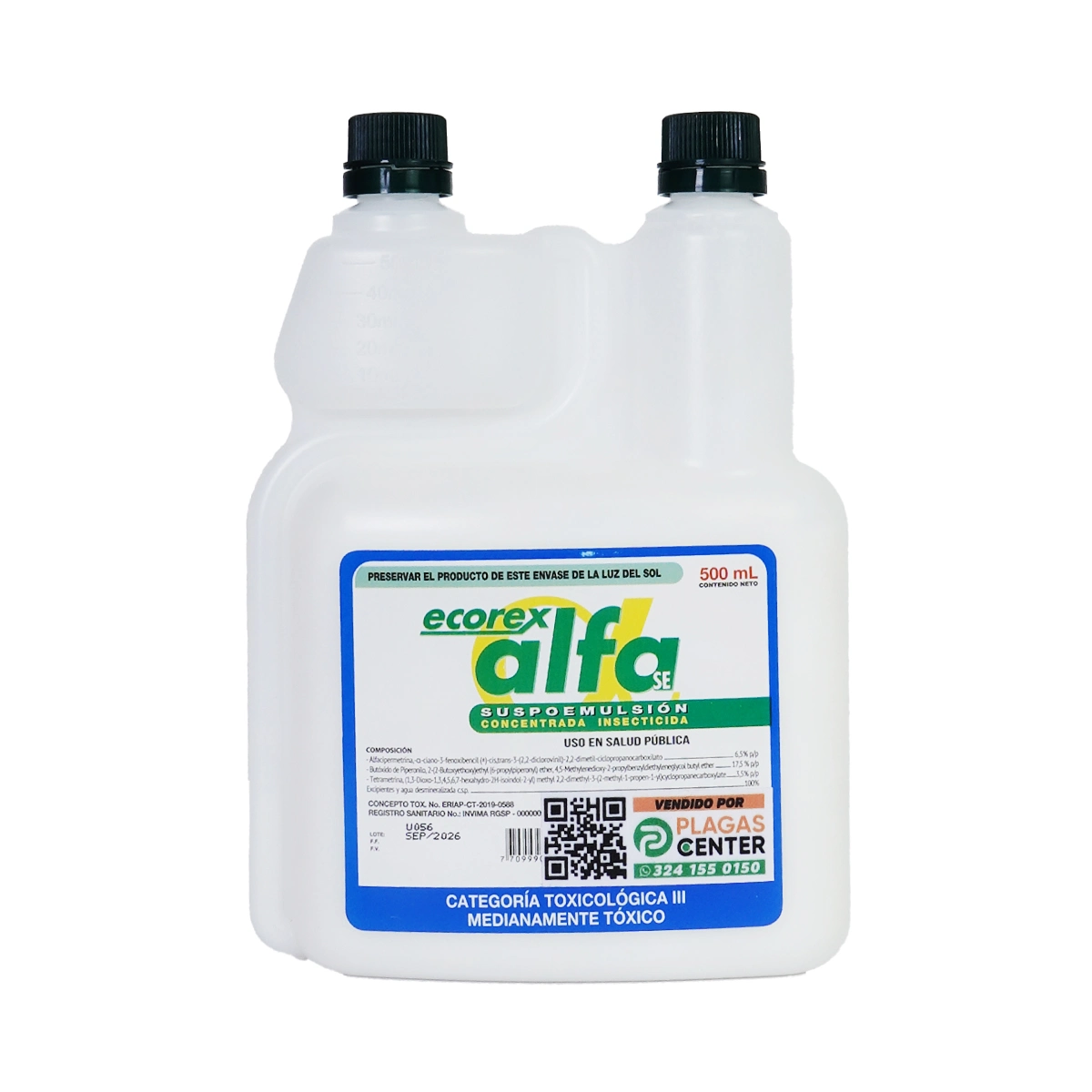 Insecticida Ecorex Alfa 4 INSECTICIDA-CONCENTRADO-PARA-EL-HOGAR-ECOREX-ALFA-500ML