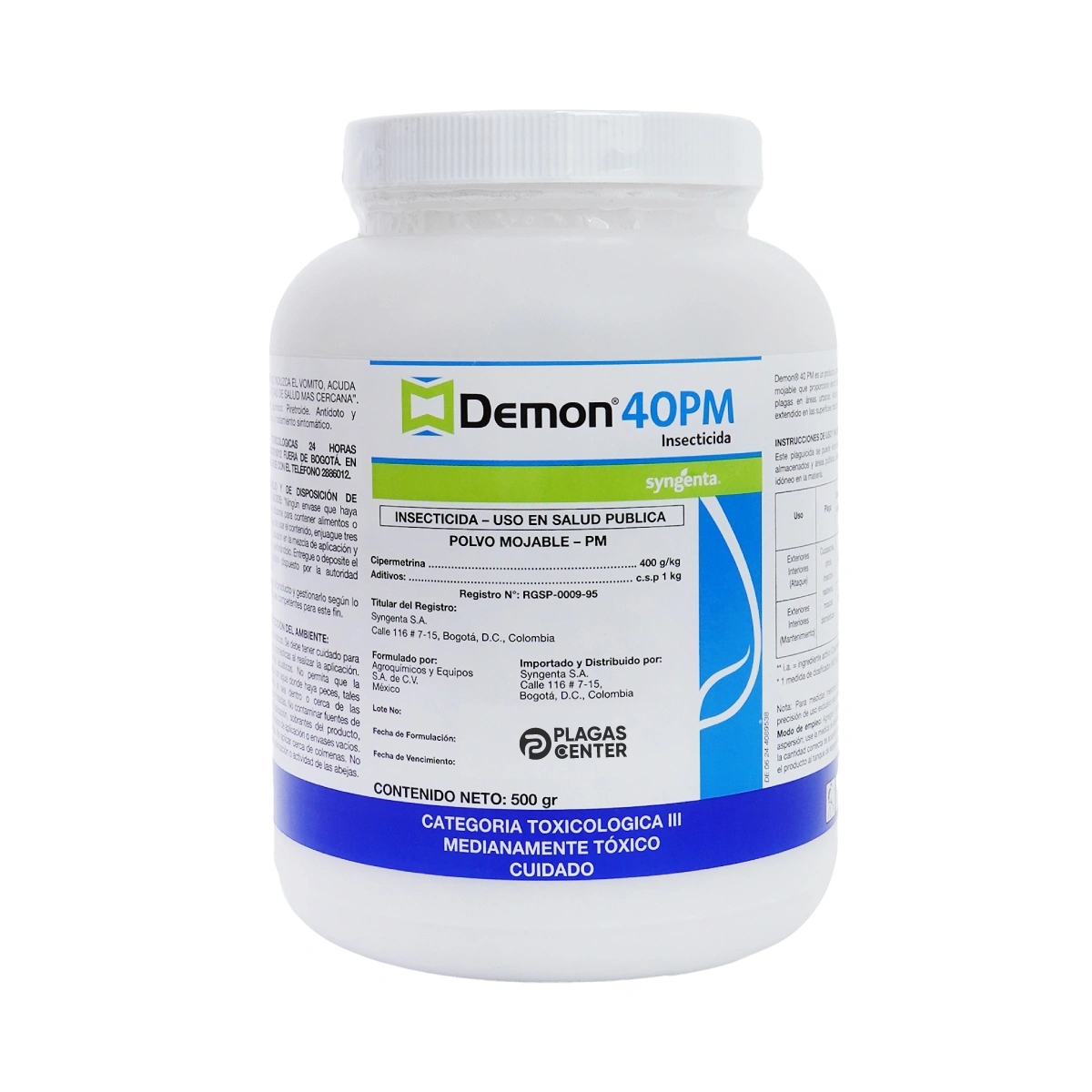 Demon 40 PM 500 Grs - Insecticida Polvo Mojable 1 INSECTICIDA-EN-POLVO-PARA-CUCARACHAS-EN-INSECTOS-RASTREROS-DEMON-40PM