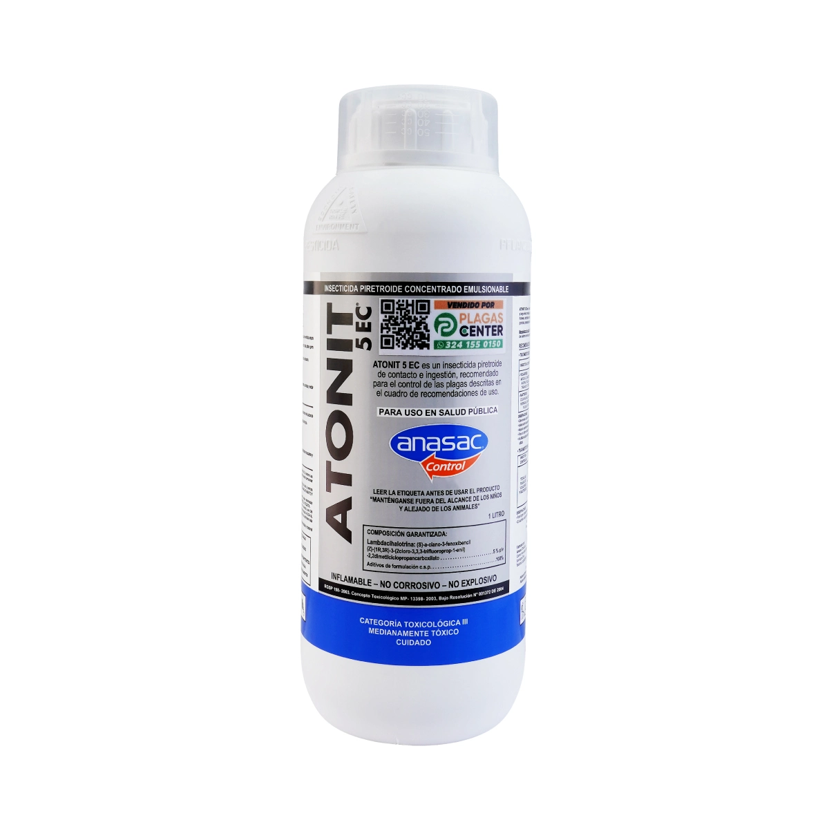 Atonit 5 EC - Insecticida 1 INSECTICIDA-PIRETROIDE-CONCENTRADO-ATONIT-5-EC
