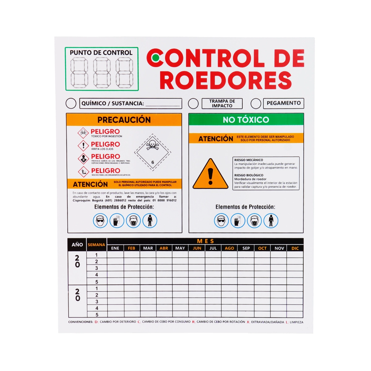 Señalización Acrílica para Estación de Cebado 1 ACRILICO-DE-SEÑALIZACION-DE-CAJASO-ESTACIONES-CEBADERO-PARA-CONTROL-DE-ROEDORES