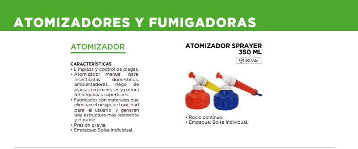 Atomizador Sprayer 350 ML 3 ATOMIZADOR SPRAYER 350