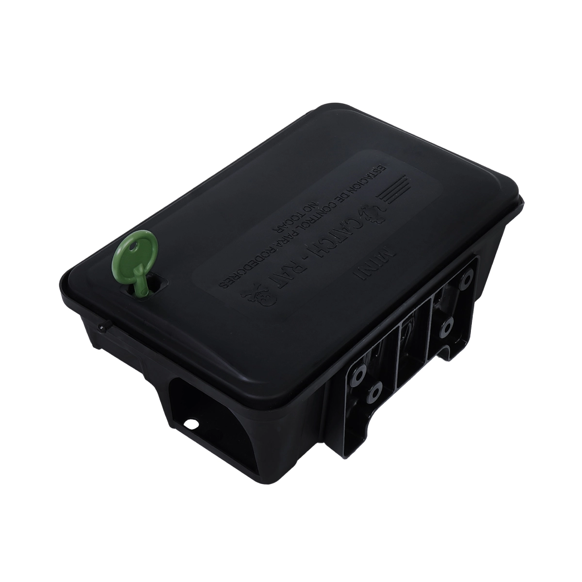 Caja Cebadero Mini Catch Rat 1 CAJA-CEBADERA-PARA-CONTROL-DE-RATAS-Y-RATONES-MINI-CATCHRAT