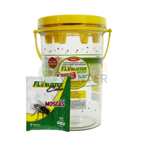 FLY-BUSTER-TRAMPA-2-LTS-+-CEBO-50-GRS