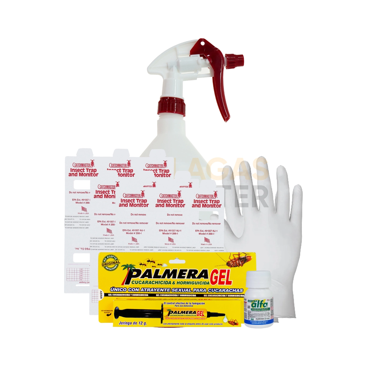 Combo RASTREROS PRO: Gel Palmera + 3 Láminas Monitores x 3 + Ecorex 30 Ml + 1 Sprayer 1 Litro + 1 Par De Guantes 1 GEL-PALMERA-+-3-LÁMINAS-MONITORES-3-+-ECOREX-30-ML-+-1-SPRAYER-1-LITRO-+-1-PAR-DE-GUANTES