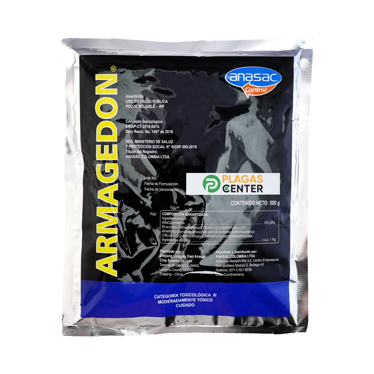 Combo Fuera Cucarachas: Armagedon + Insuflador 3 INSECTICIDA-EN-POLVO-ARMAGEDON DE 500g