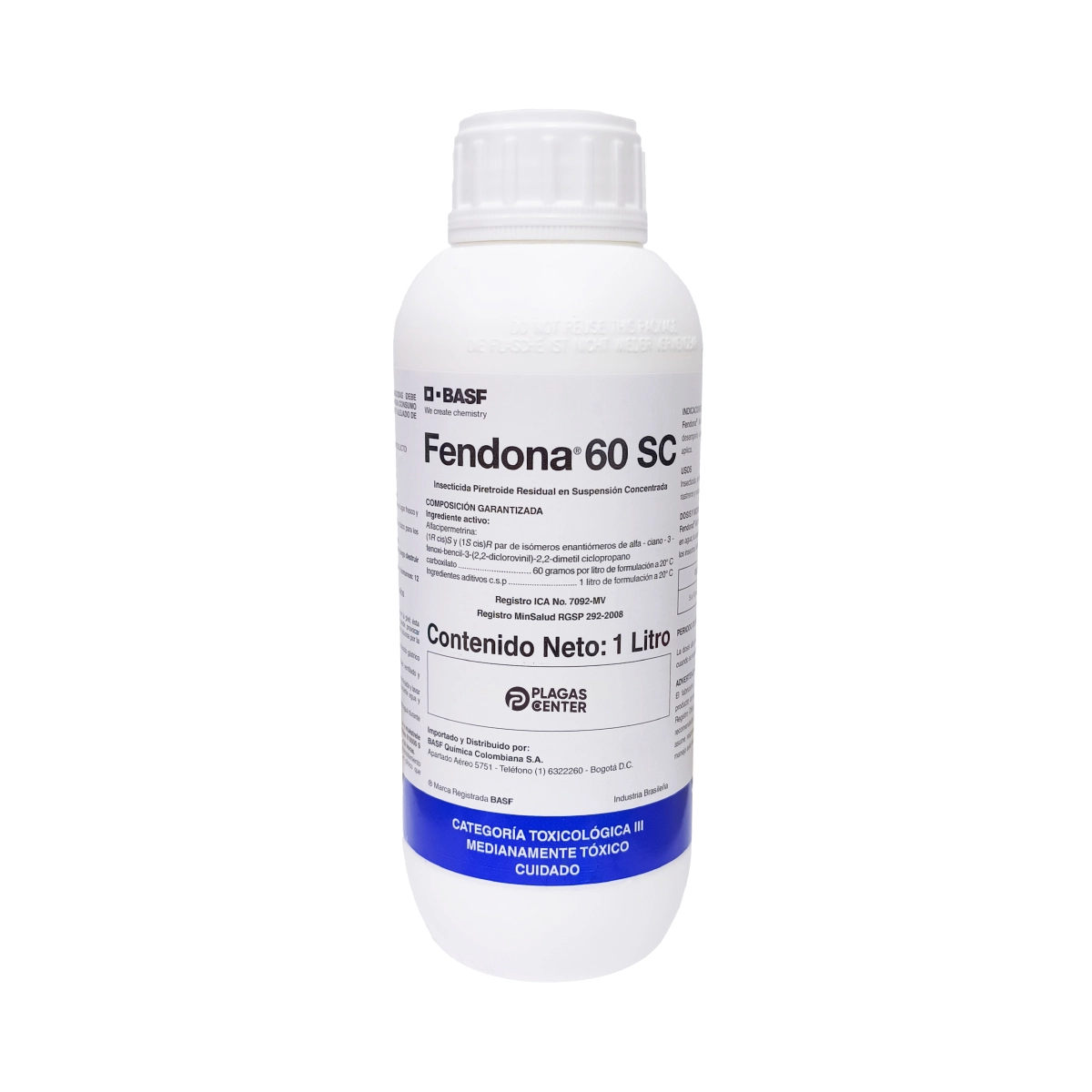 Insecticida Fendona Sc 1 INSECTICIDA-PERETROIDE-RESIDUAL-FENDONA-60SC-BASF