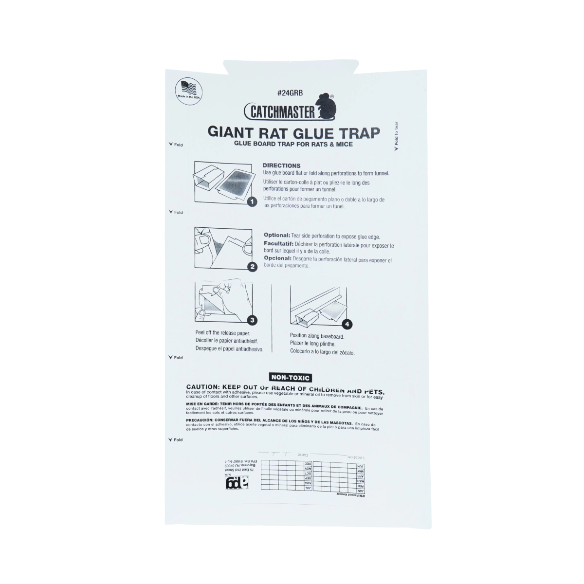 LAMINAS-DE-PEGAMENTO-GIGANTE-PARA-RATAS-Y-RATONES-24GRB-CATCHMASTER