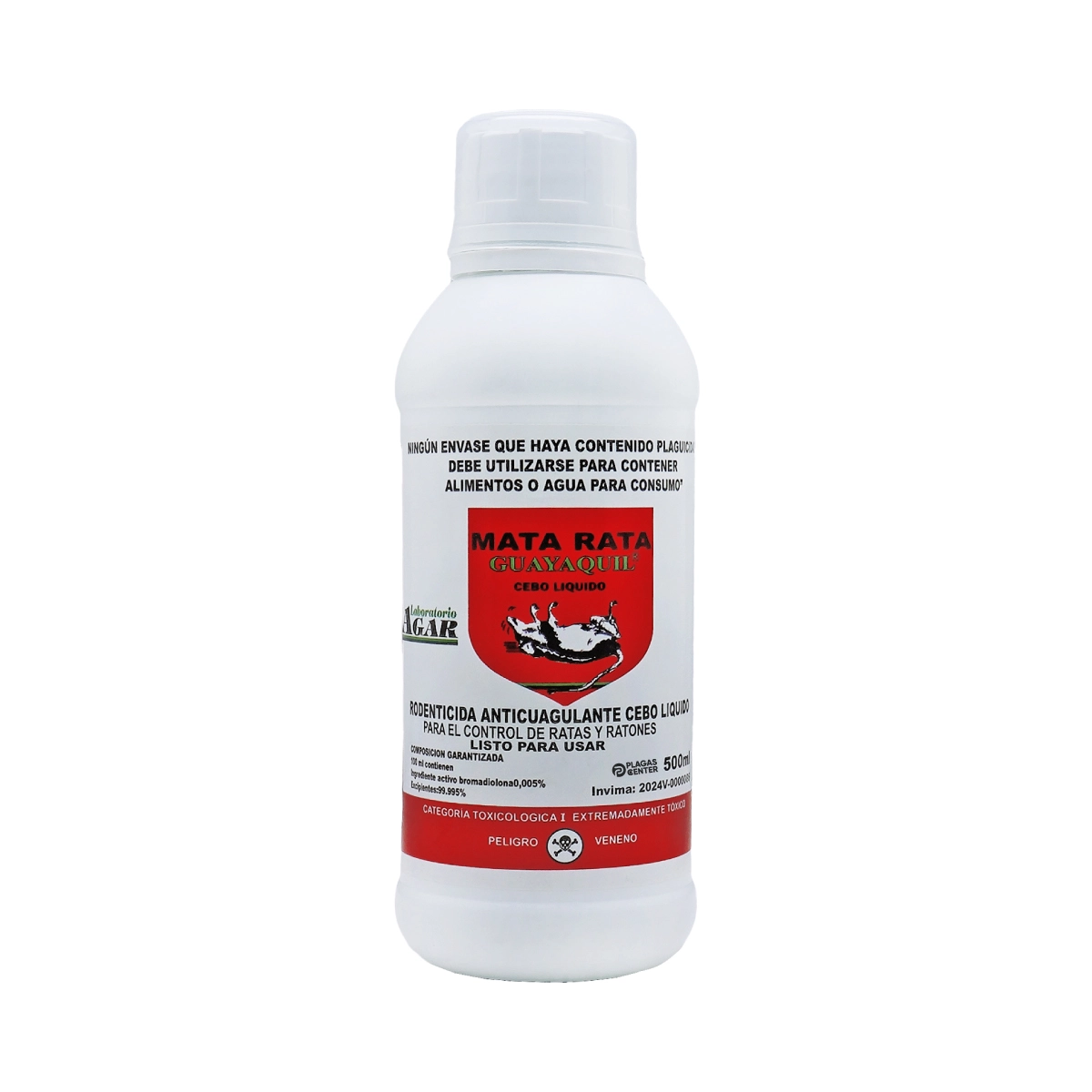 Rodenticida Guayaquil Liquido 1 REMEDIO-MATARATA-GUAYAQUIL-GUAYAKIL