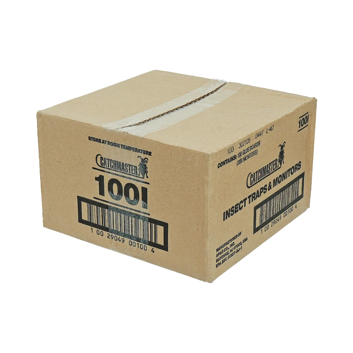 Láminas Adhesivas para Monitoreo de Cucarachas 100i Caja x 100 unidades 4 catchmaster-100i-trampa-y-monitores-para-cucarachas