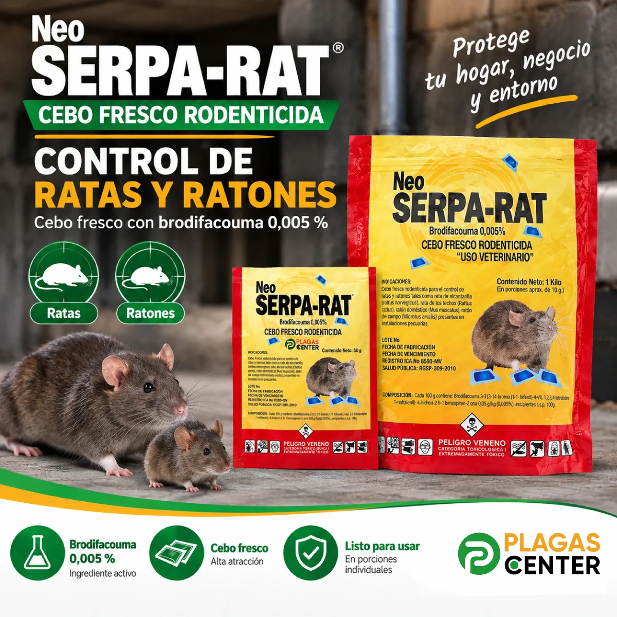 Neo serpa rat contexto uso responsable