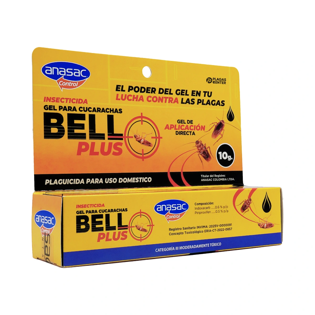 Bell Plus gel para cucarachas doble acción 11 bell-plus-insecticida-para-cucarachas-en-casa