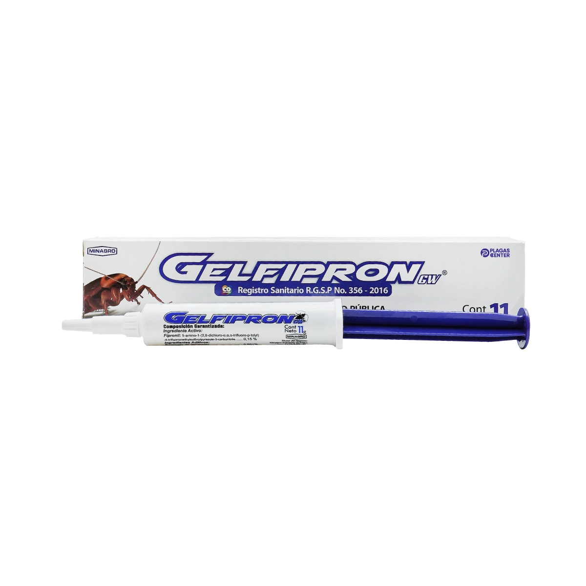 Gelfipron GW insecticida en gel para cucarachas y hormigas 11 g 1 gelfipron-gw-gel-fipronil-control-cucarachas