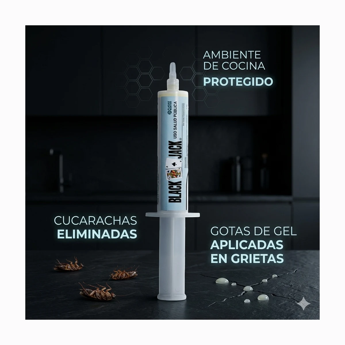 Gel Cucarachicida Black Jack 30g 9 hidrametilnona-cebo-cucarachicida-black-jack