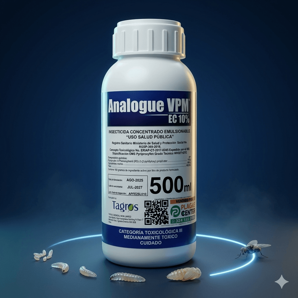 Insecticida Analogue VPM EC 10% IGR 4 ANALOGUE VPM 7