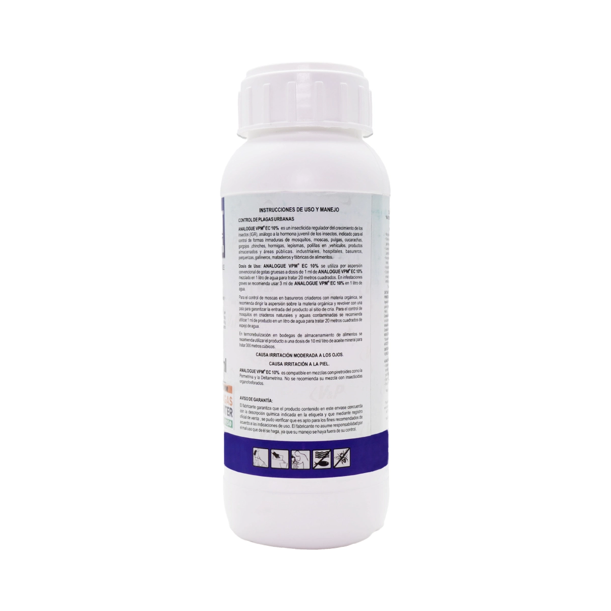 Insecticida Analogue VPM EC 10% IGR 7 analogue-vpm-ec-10-uso-residencial-interiores