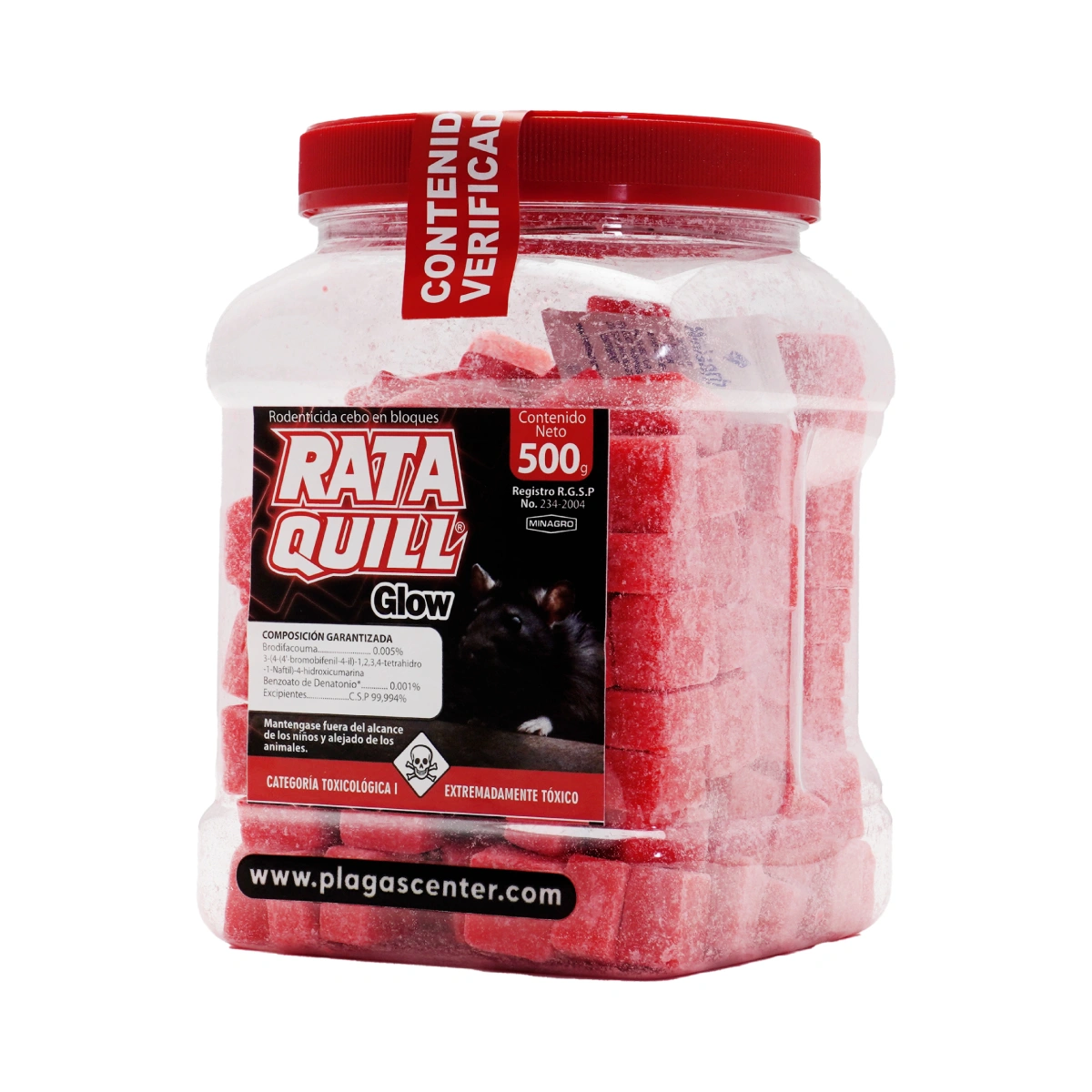 Rodenticida Rataquill Glow 500g 7 rataquill-glow-cebo-para-ratas-y-ratones