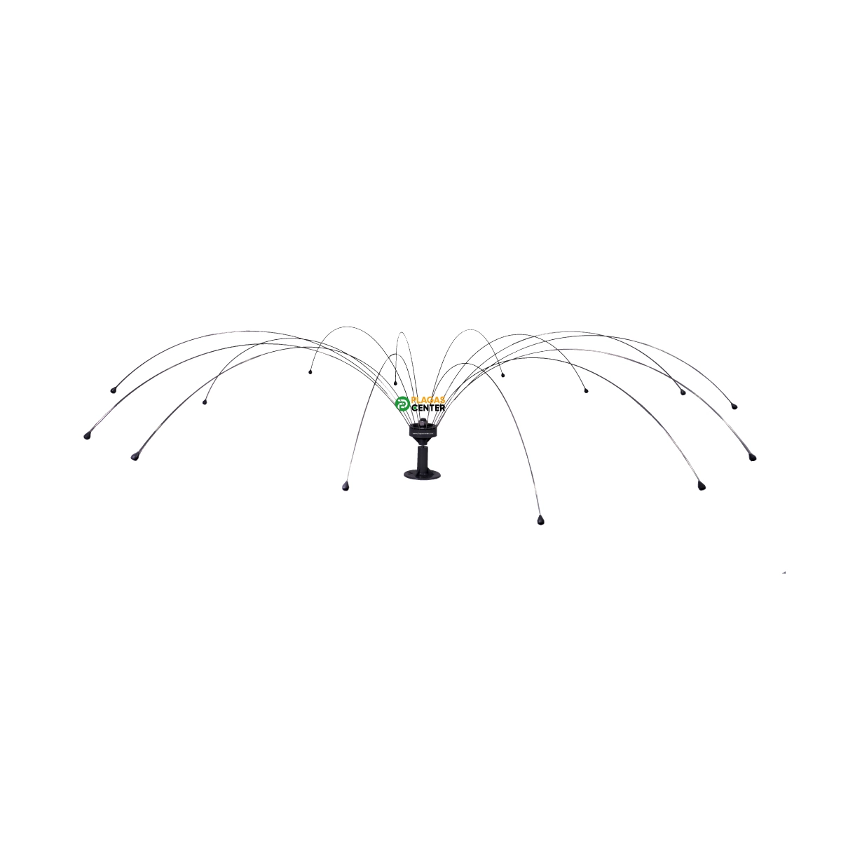 Sombrilla ahuyentadora de aves 6 Repelente palomas 14 varillas flexibles