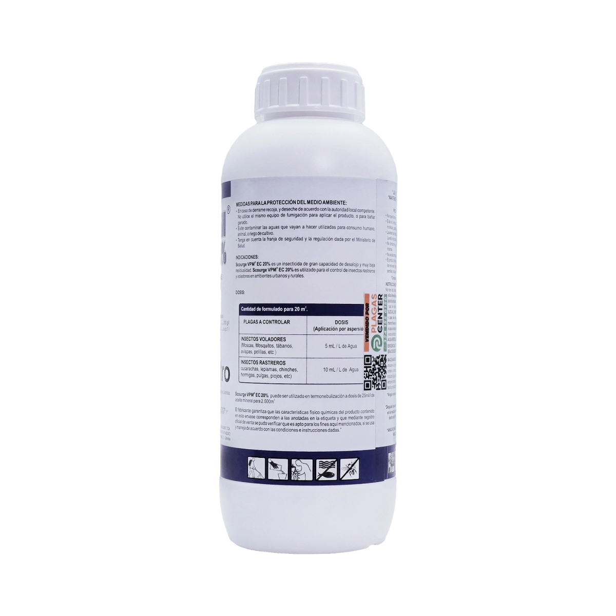 Insecticida Scourge VPM EC 20% Litro 4 Insecticida Scourge VPM EC 20% Litro - Imagen 4