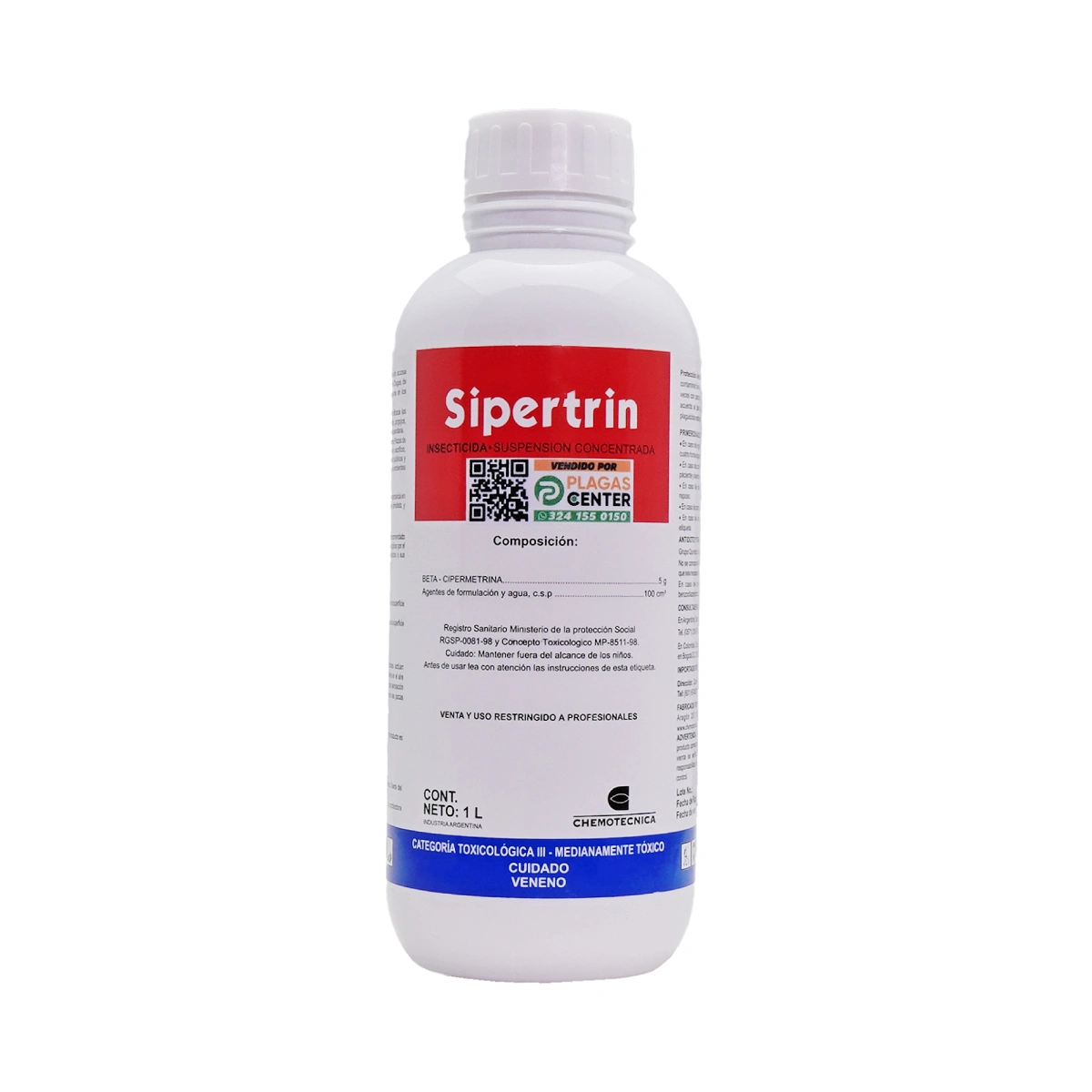 Insecticida Sipertrin Litro