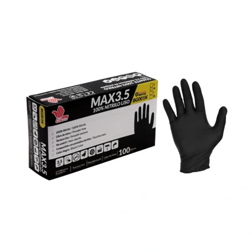 Guantes de Nitrilo Negro