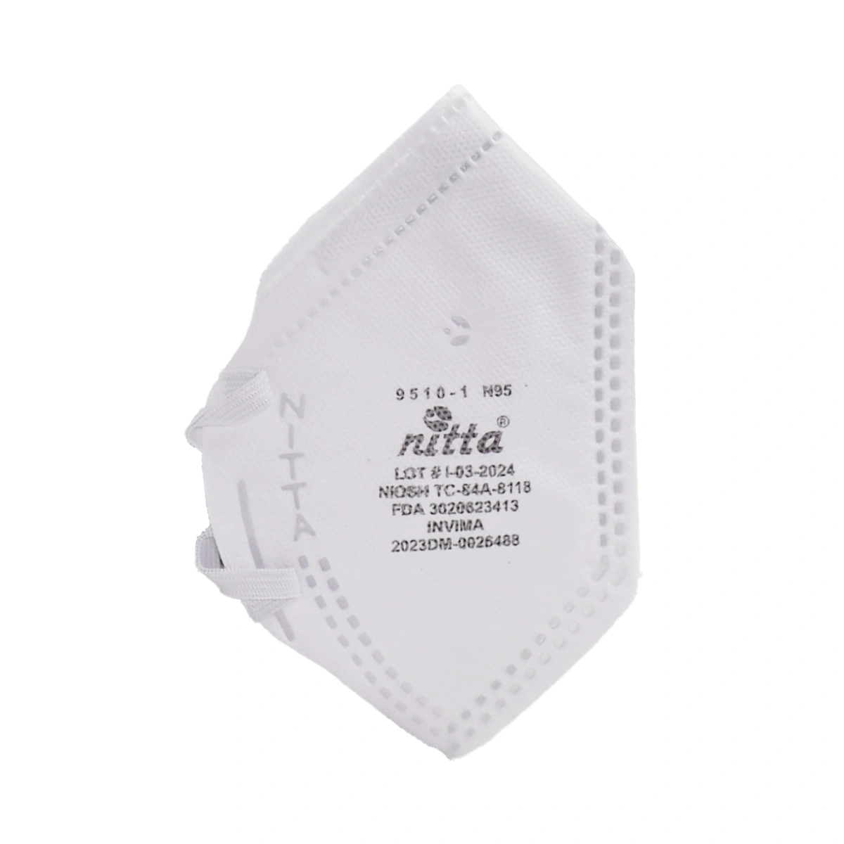Tapabocas N95 Serie 9510 Nitta 4 Tapabocas N95 Serie 9510 Nitta - Imagen 4