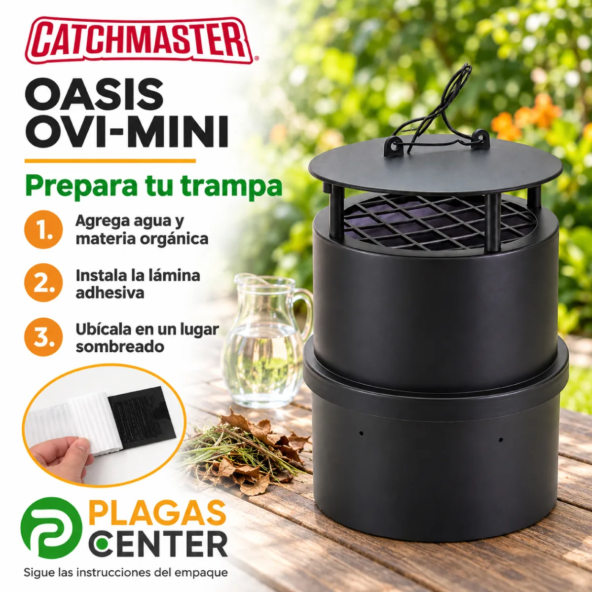 Trampa para zancudos Catchmaster Oasis Ovi-Mini - Imagen 4