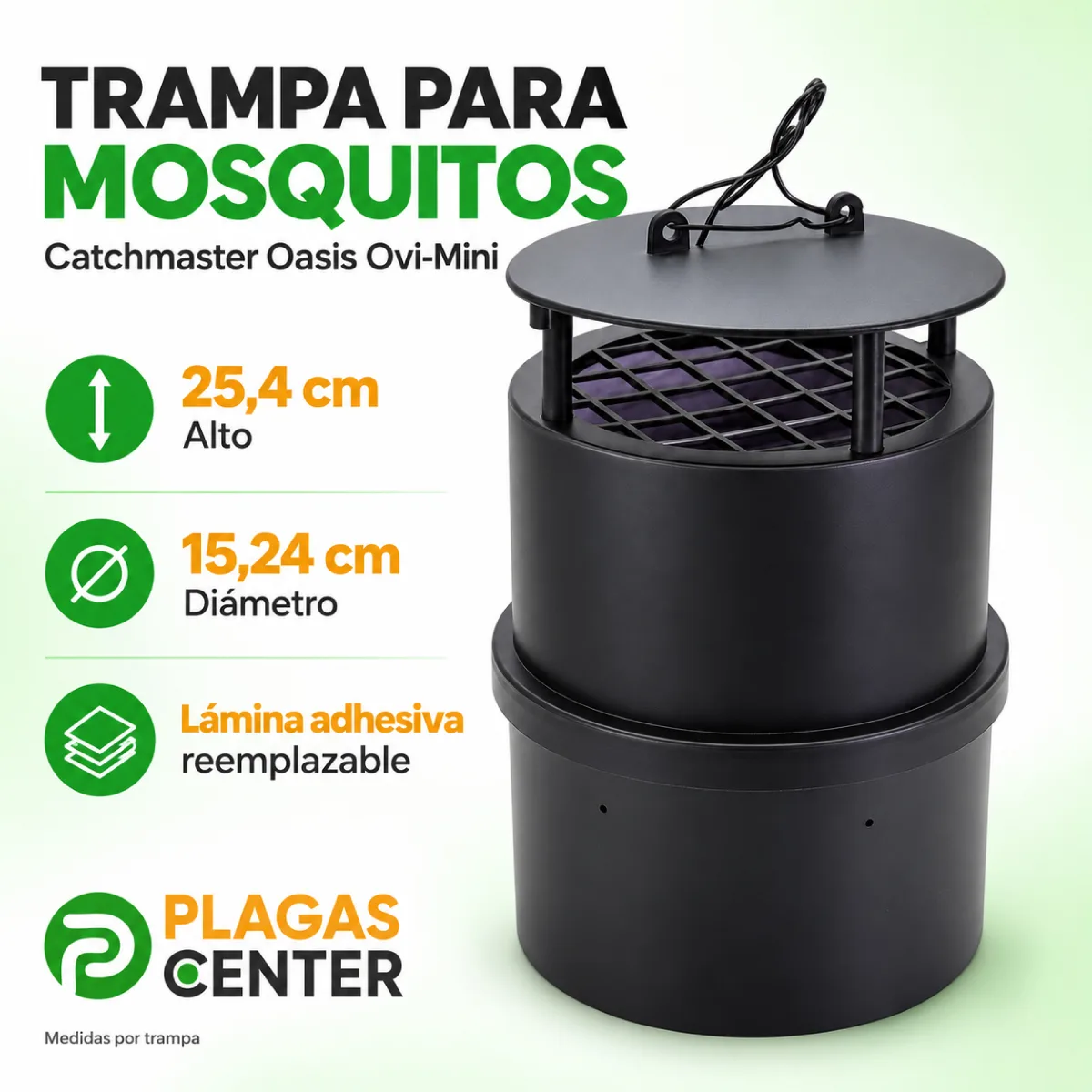 Trampa para zancudos Catchmaster Oasis Ovi-Mini - Imagen 5
